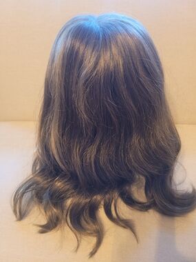 Jon Renau Medium Length Natural Brown Wig - Soft Wave